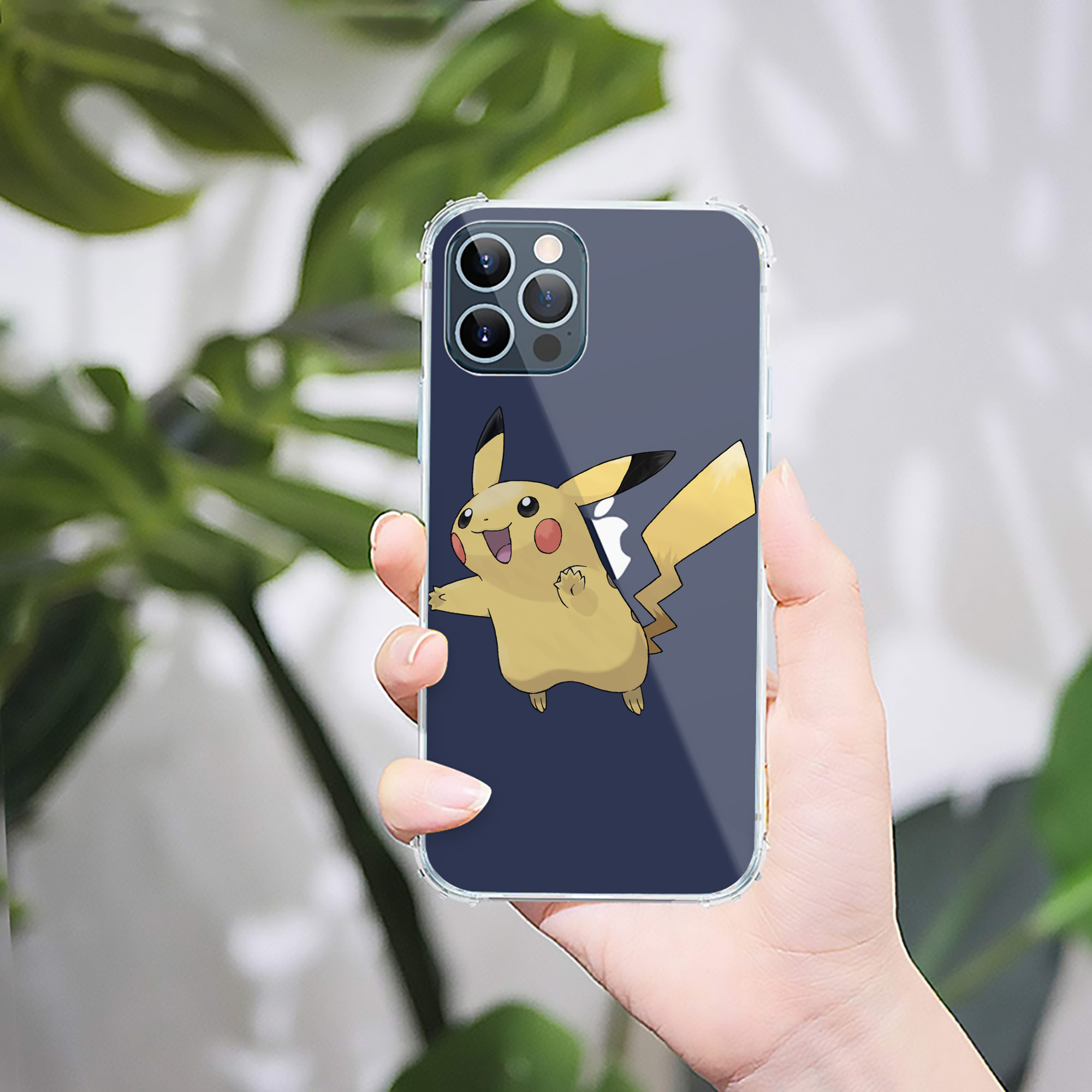 （画像用） ポケットモンスター Pokémon 【iPhone 12シリーズ対応】透明スマホケース（クリアソフトケース）